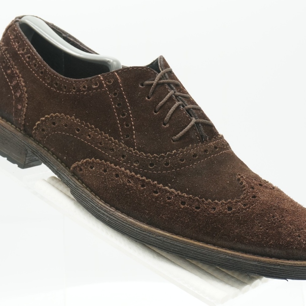 Alan Payne 73261 Size 8.5 Brown Oxford Mens R4C31